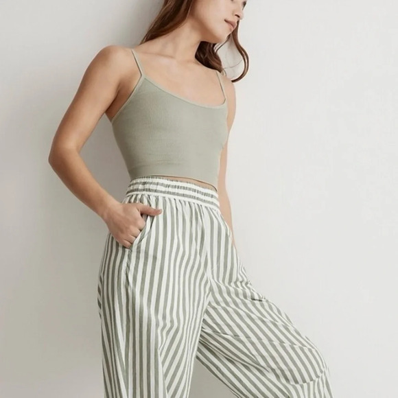 New Madewell Seamless Crop Cami Forgotten Landscape - Picture 1 of 7